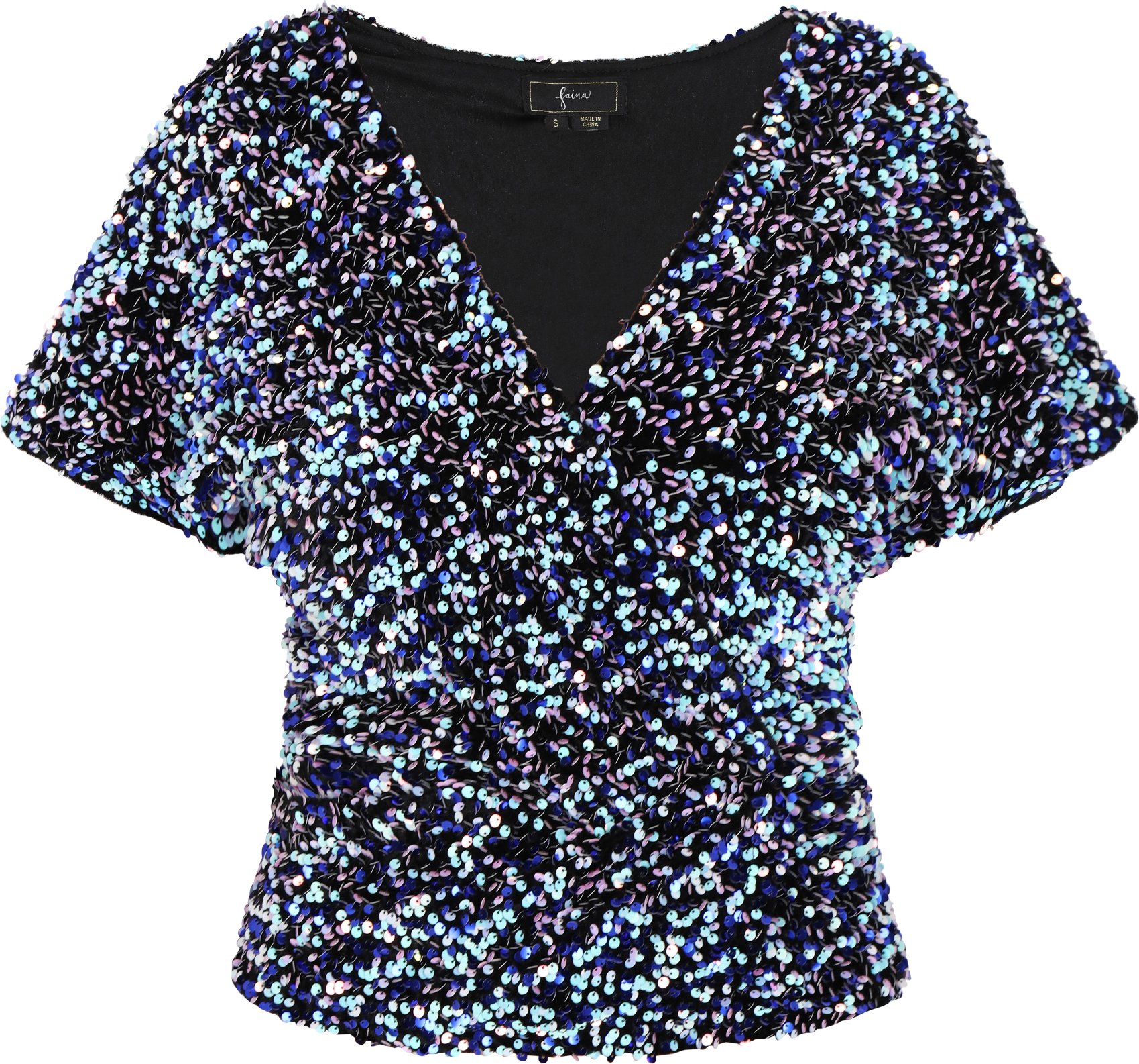 Faina Bluse Damen Blauminze