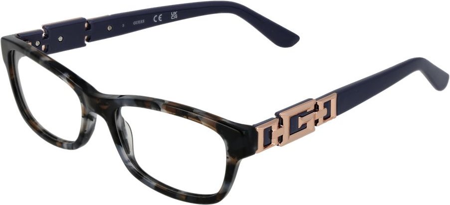 Gu2744 Brille Schildpattblau