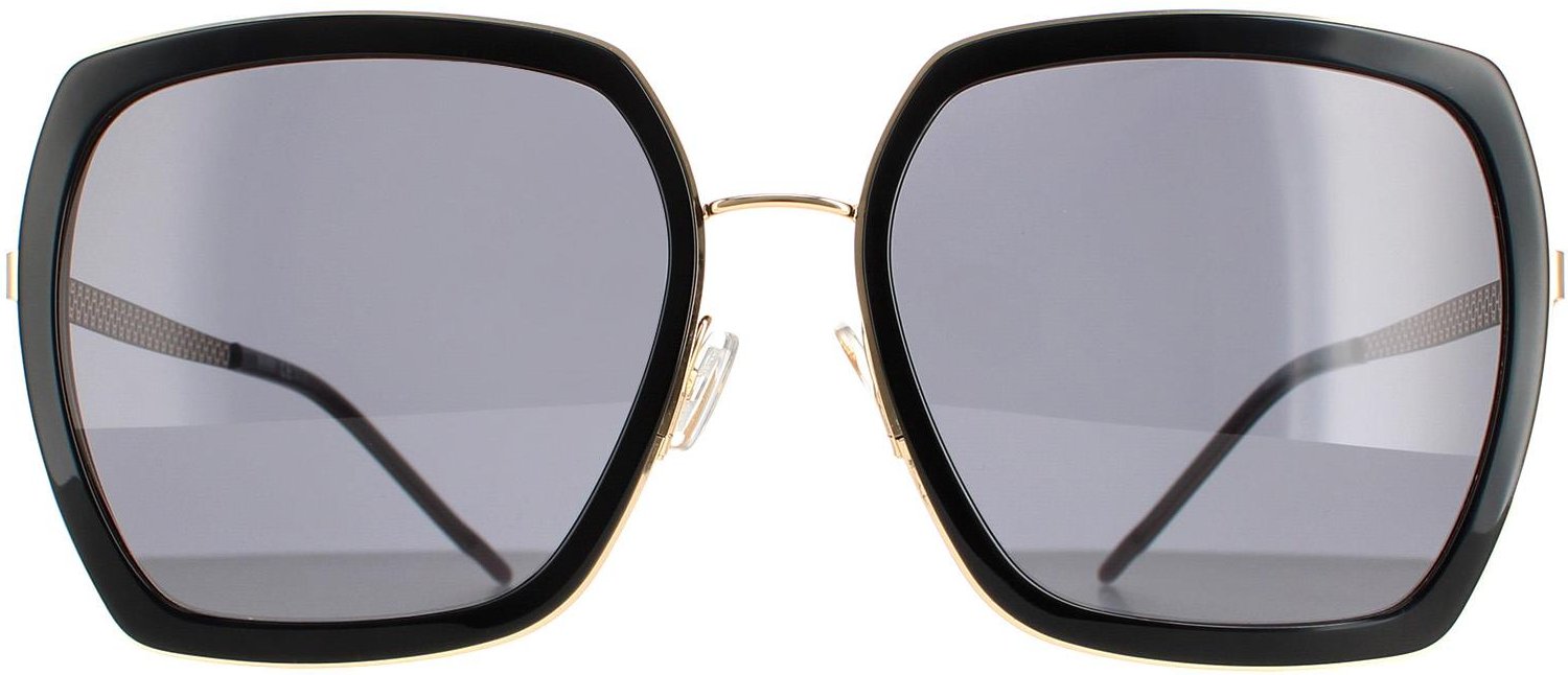 Hugo Boss Square Damen Gold Schwarz Grau BOSS 1208/S