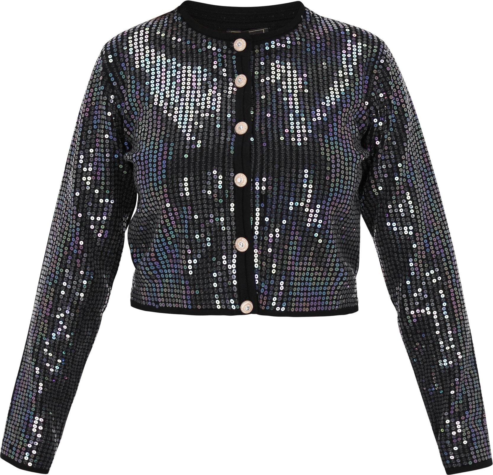 Faina Strickjacke Frauen Schwarz