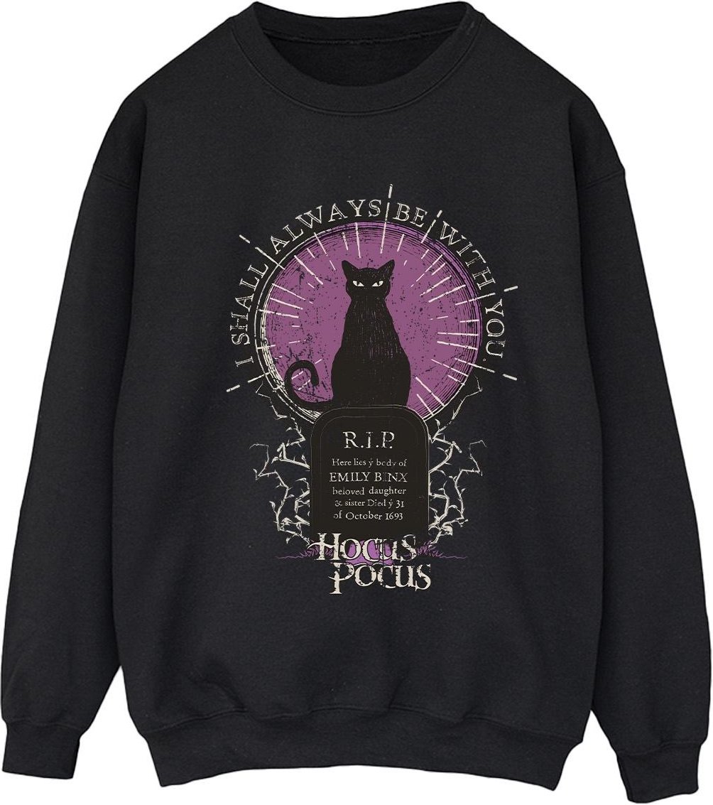 Disney - "Hocus Pocus RIP Emily Binx" Sweatshirt für Damen (Schwarz)