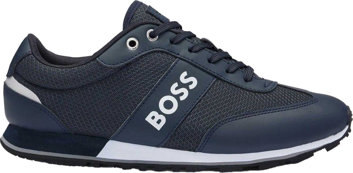 Boss - Sneaker für Herren, Netzmaterial (Dunkelblau)