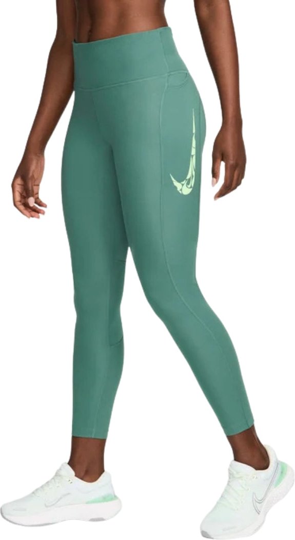 Nike 7/8 Fast Grüne Leggings