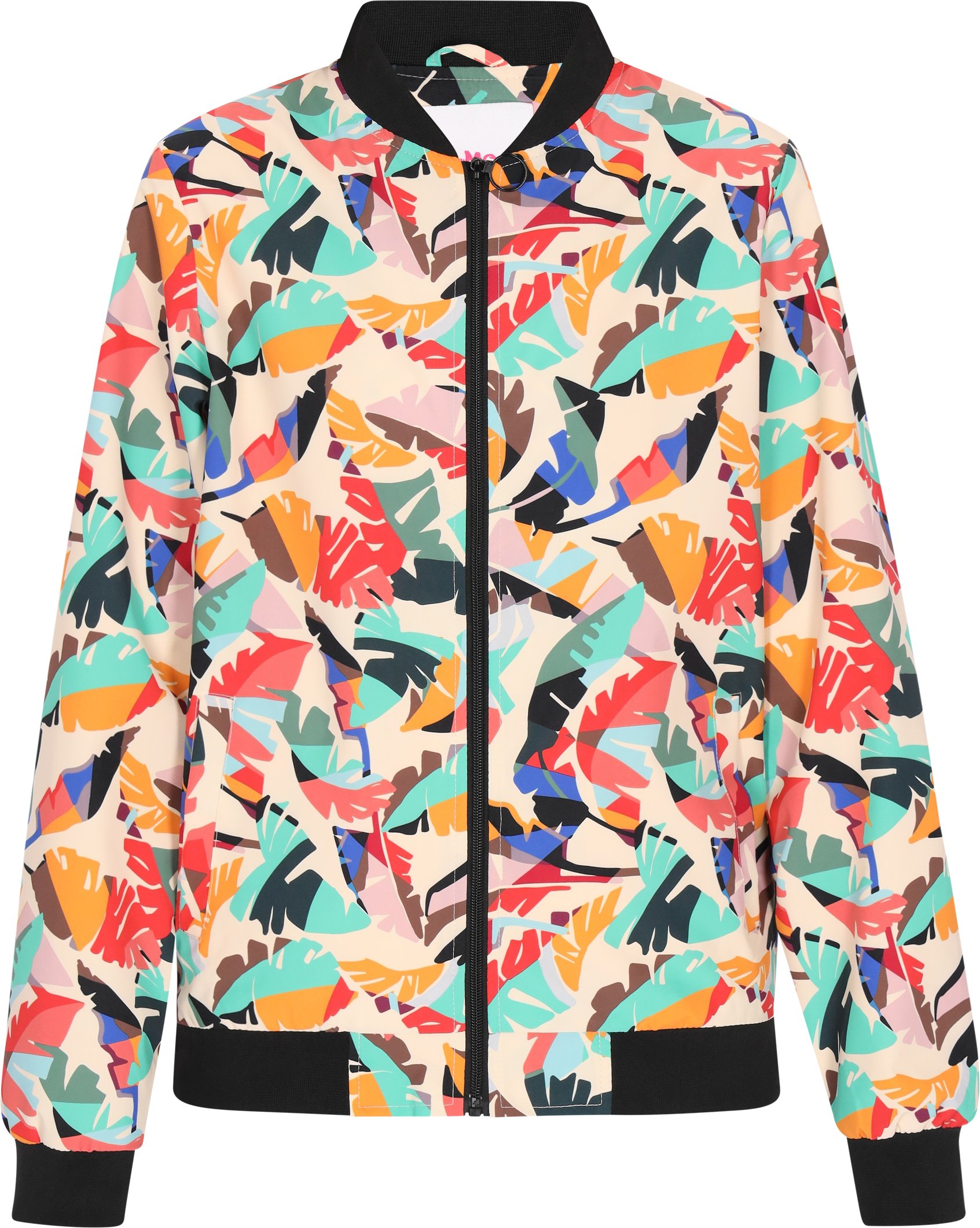 Mymo Jacke Frauen cremeweiß mehrfarbig