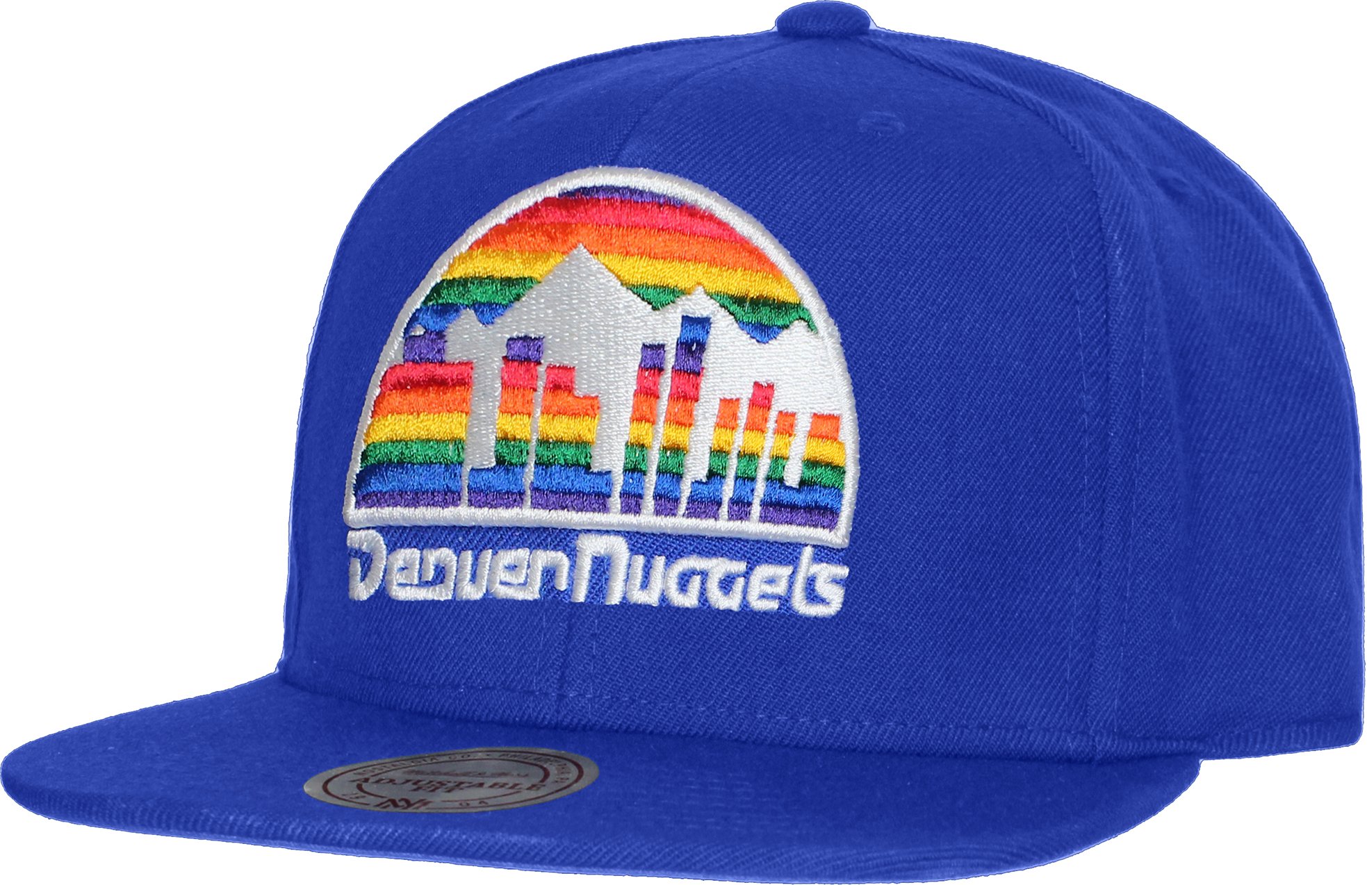 Mitchell & Ness Denver Nuggets Mens Blue Cap