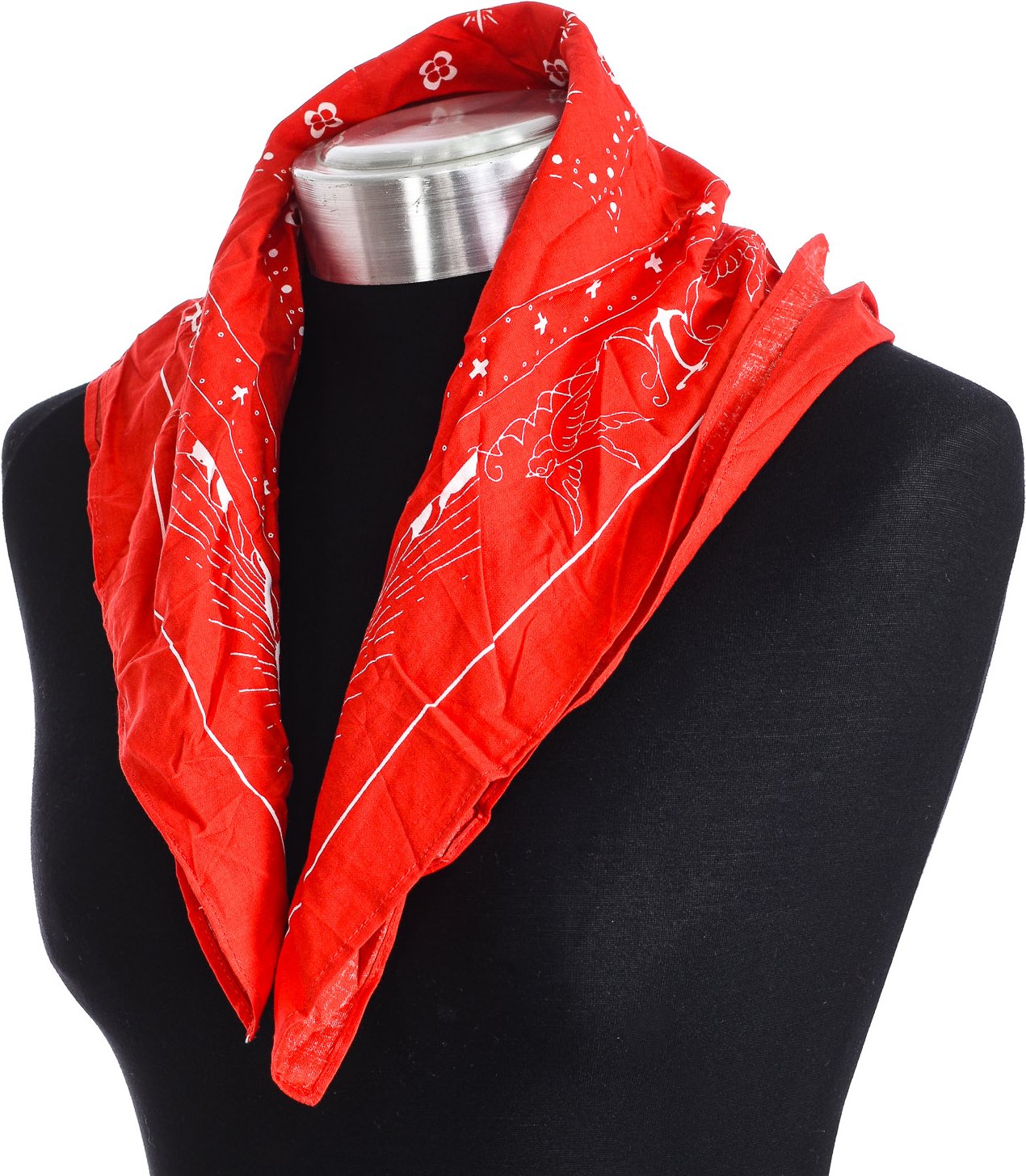 Bedruckter Baumwollschal 97700 unisex