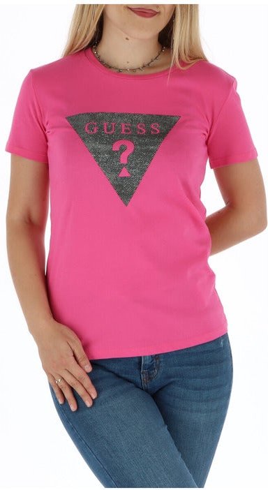 Guess Damen T-Shirt in Pink
