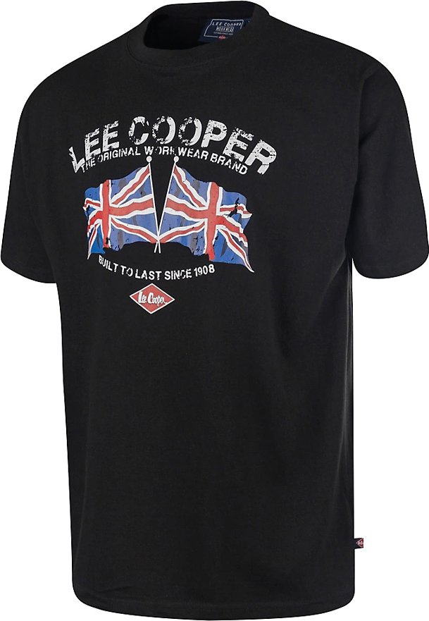 Lee Cooper - T-Shirt für Herren (Schwarz)