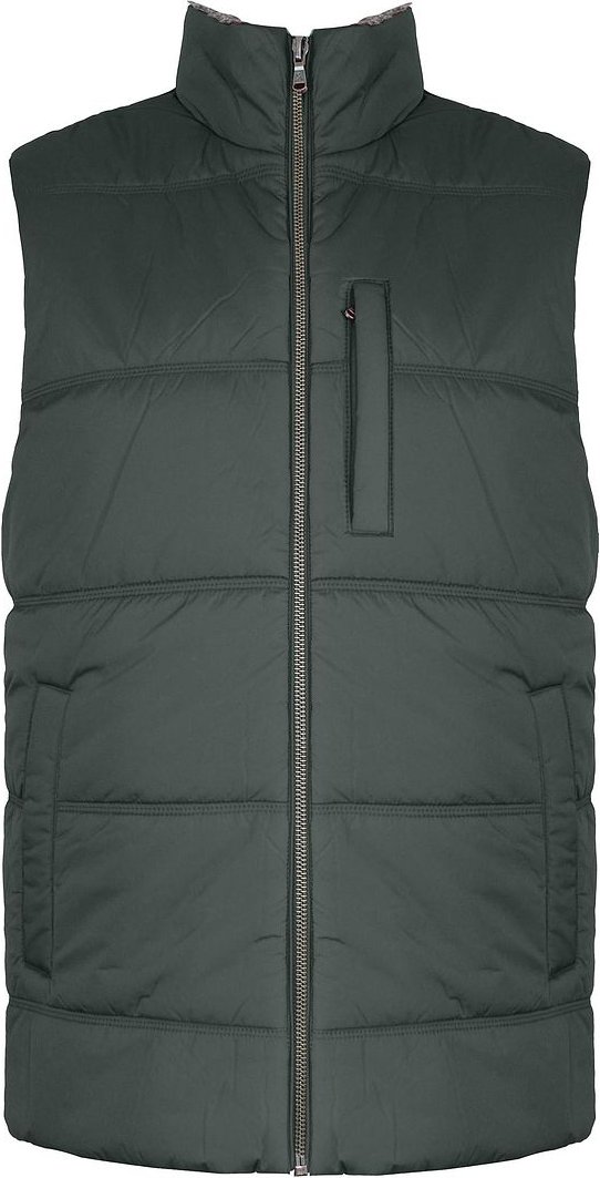 Hackett London Polar Fleece Mens Green Gilet