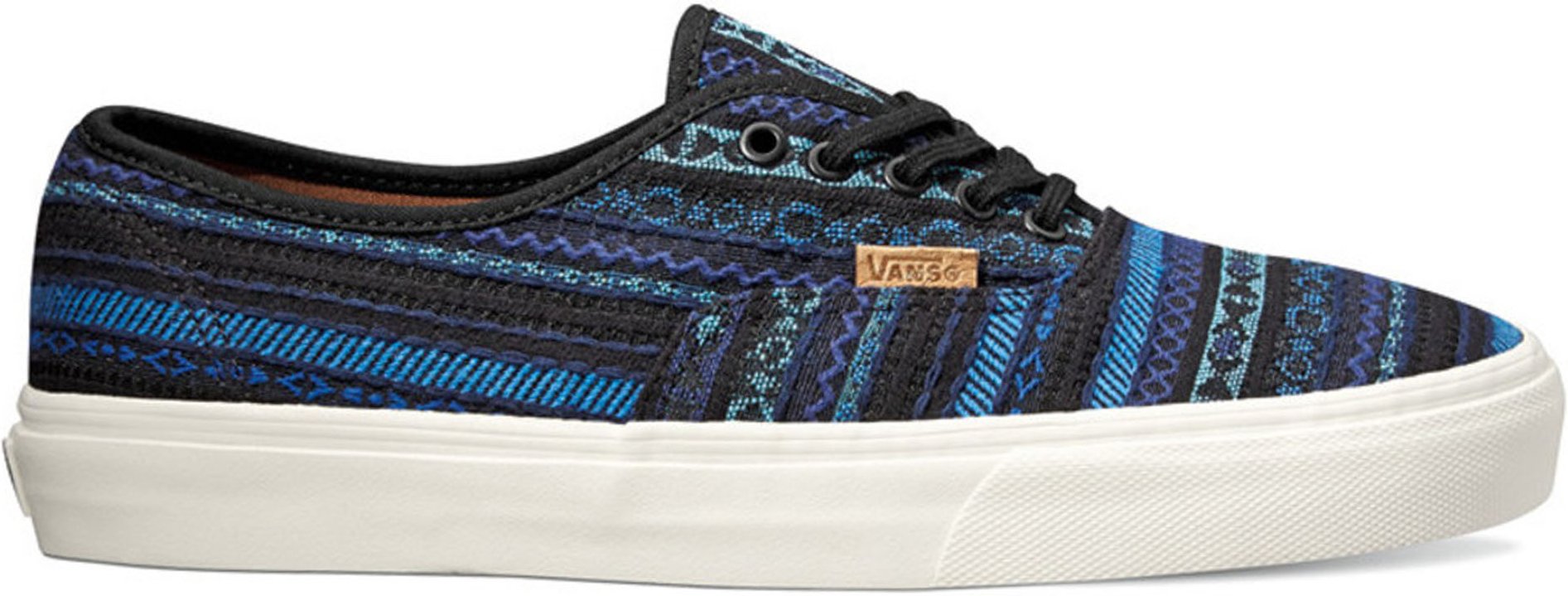 Vans authentische schwarze Frauen Plimsolls
