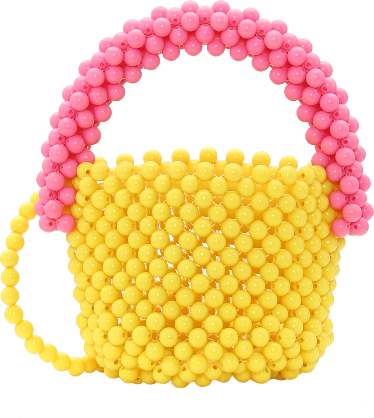 FELIPA Handtasche Damen Gelb Pink Mehrfarbig