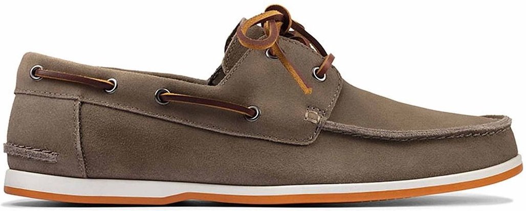 Clarks Pickwell Sail Mens Brown Schuhe