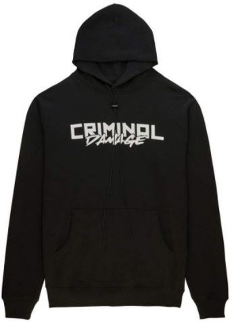 Krimineller Schaden Zitronenmänner Schwarzer Hoodie