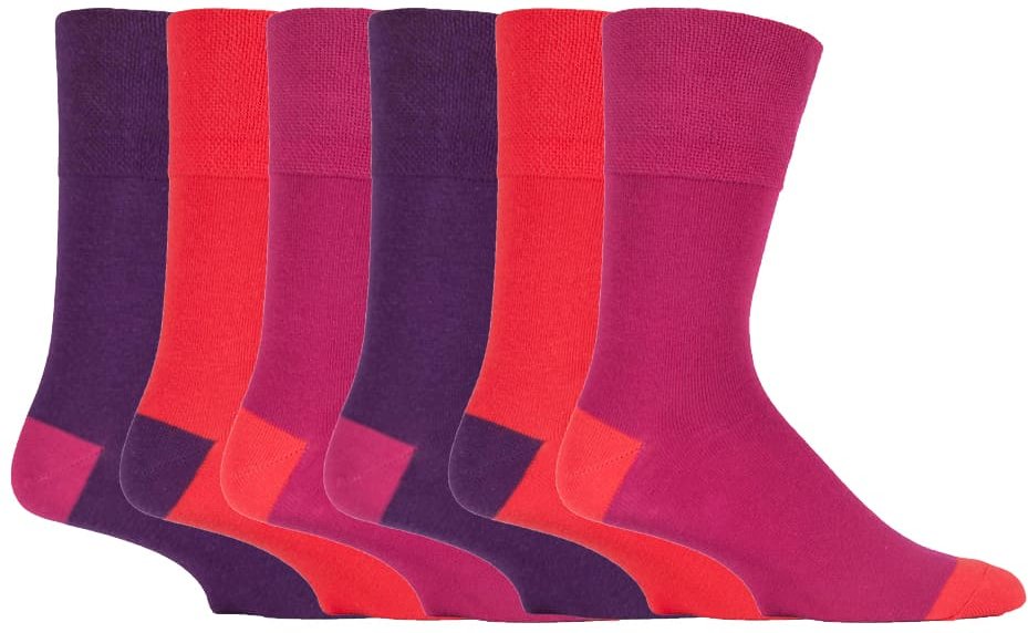 Gentle Grip - 6 Paar Herren Gentle Grip Nicht elastische Socken - MGG91