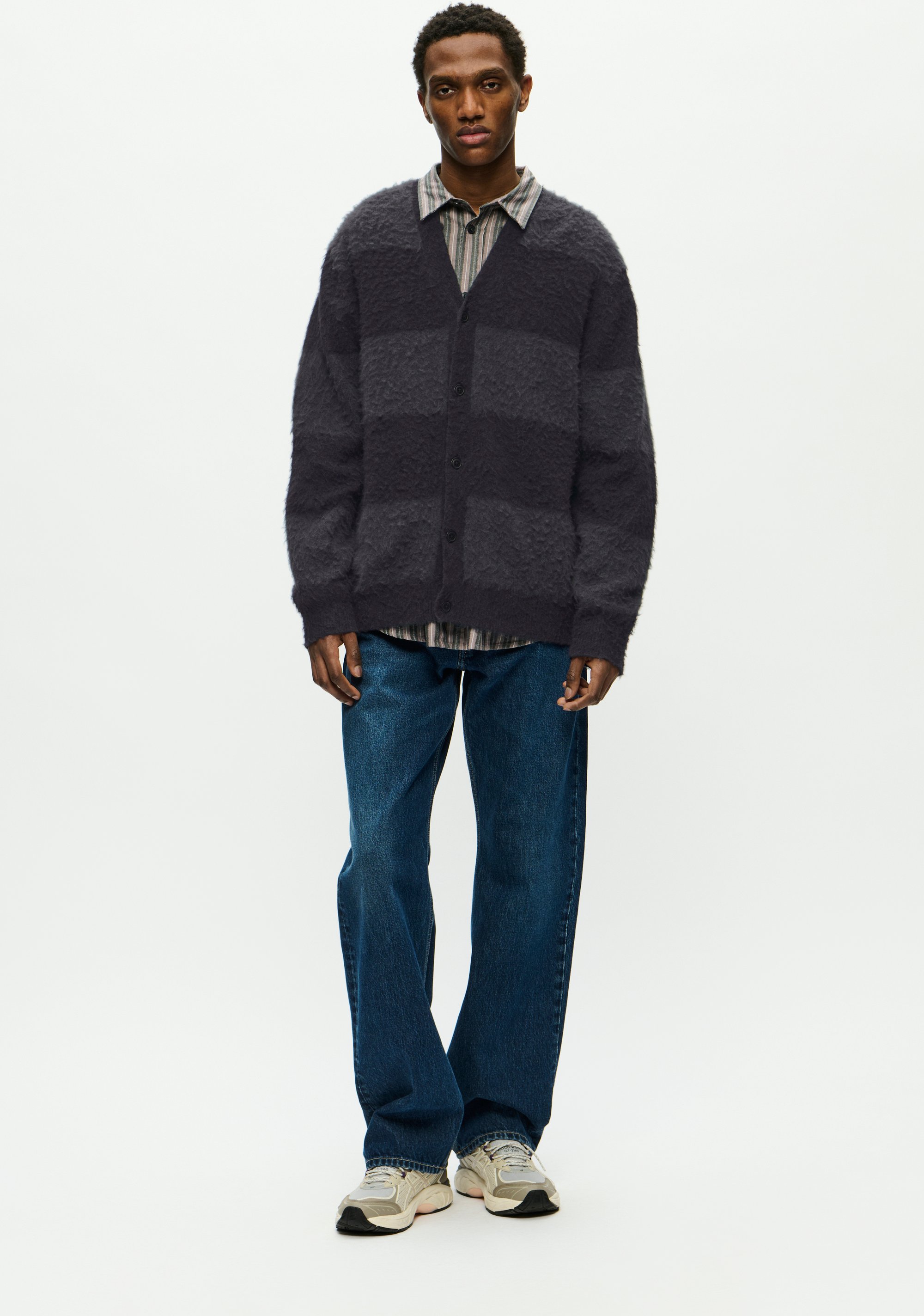 Strickjacke WWLevi Baggy fit navy