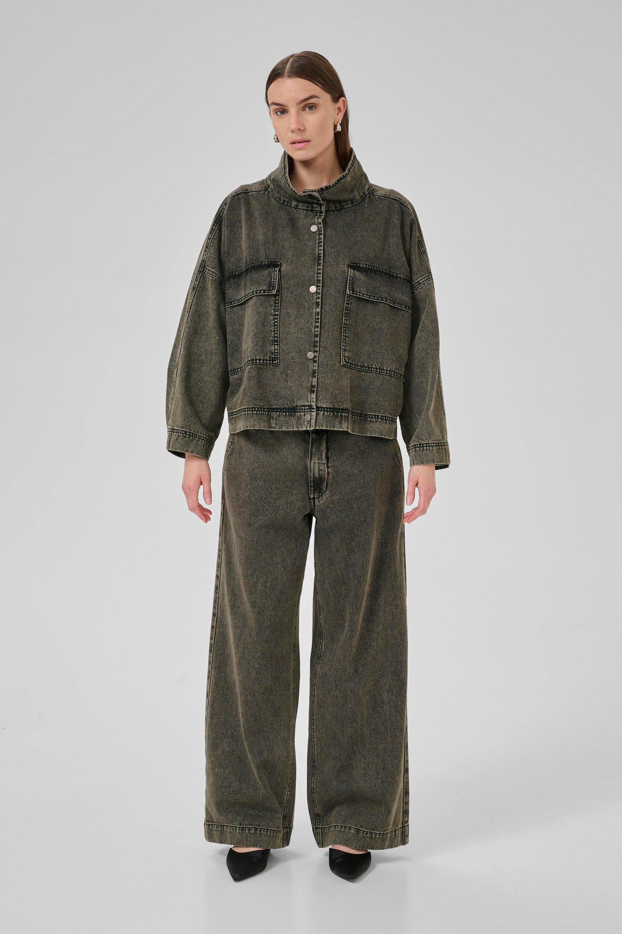 Jeansjacke TessaMW Oversize fit grey