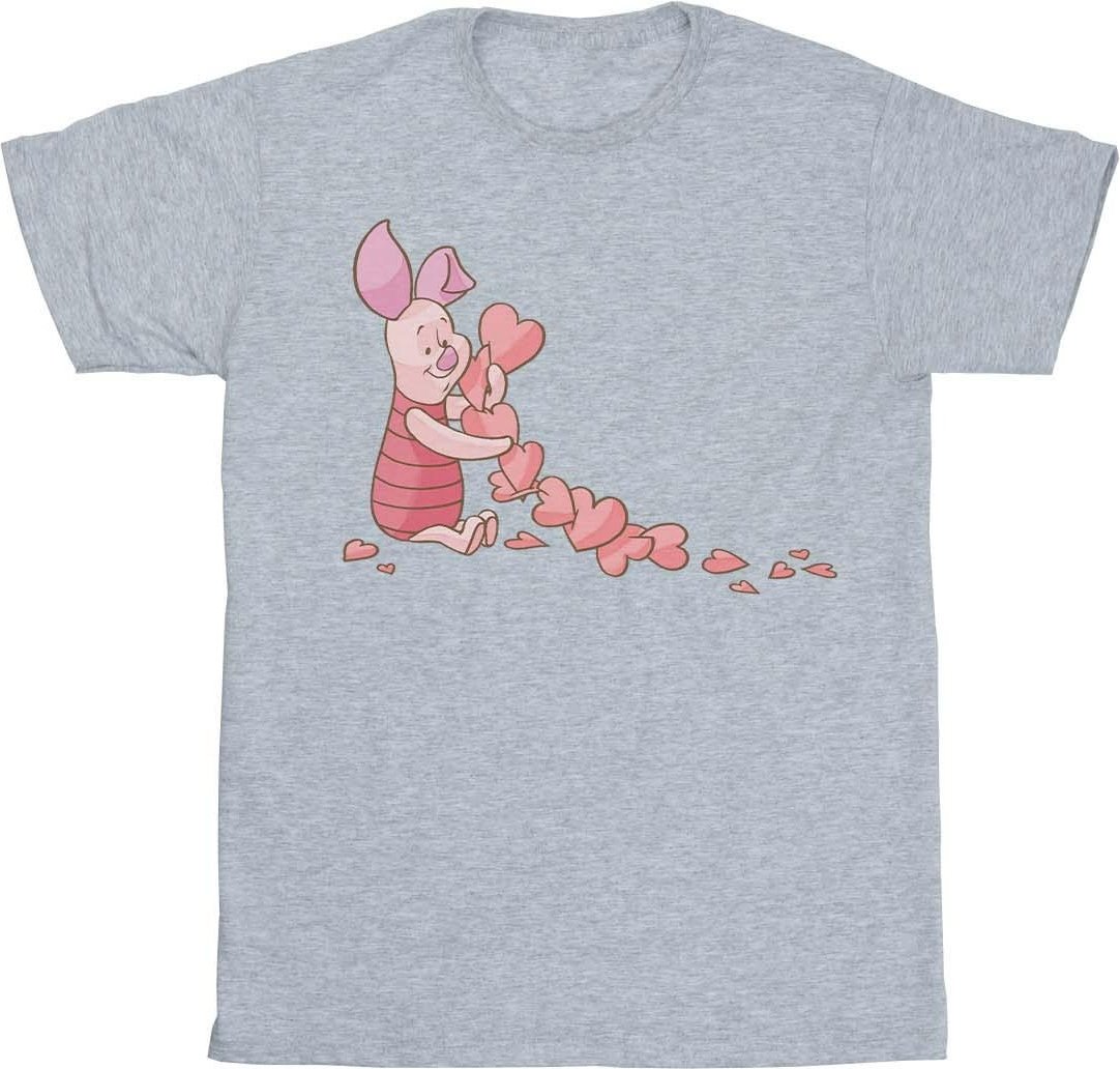 Disney - "Chain Of Hearts" T-Shirt für Damen (Grau)