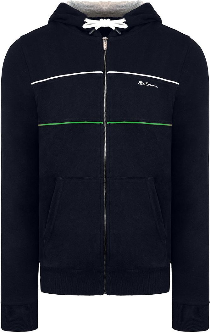 Ben Sherman Logo Herren Navy Track Jacke