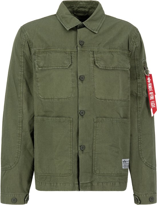 Farbblock Overshirt