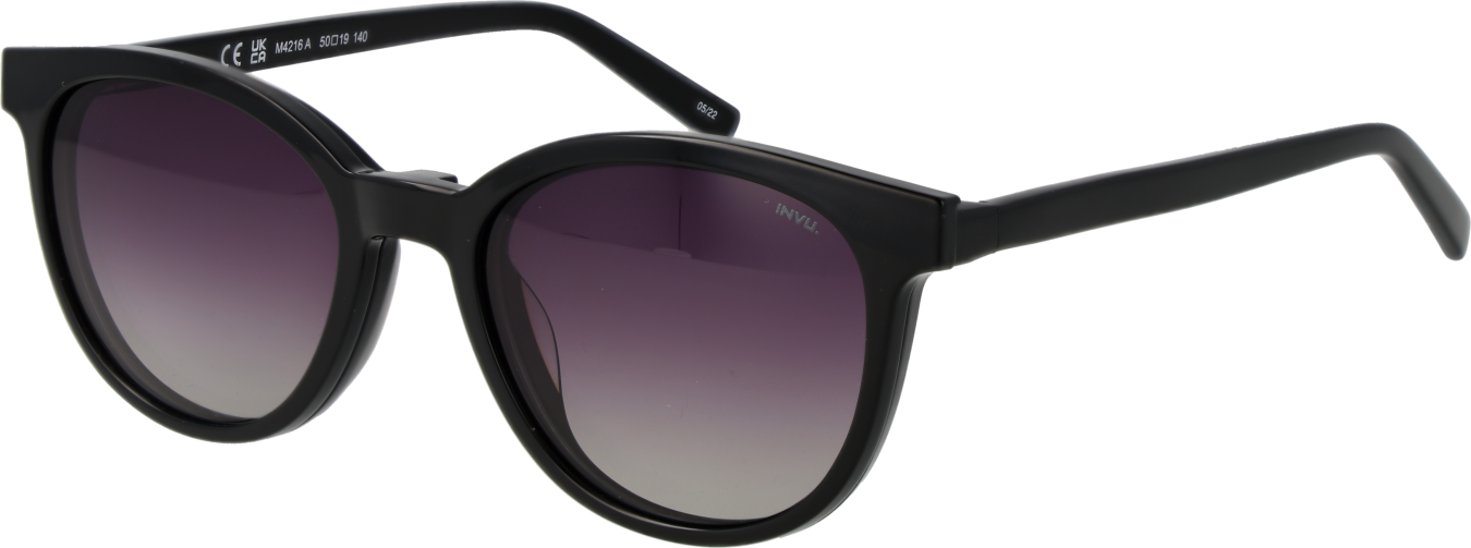 Invu Brillenfassung mit Sonnenbrillen-Klipp M4216 A 50