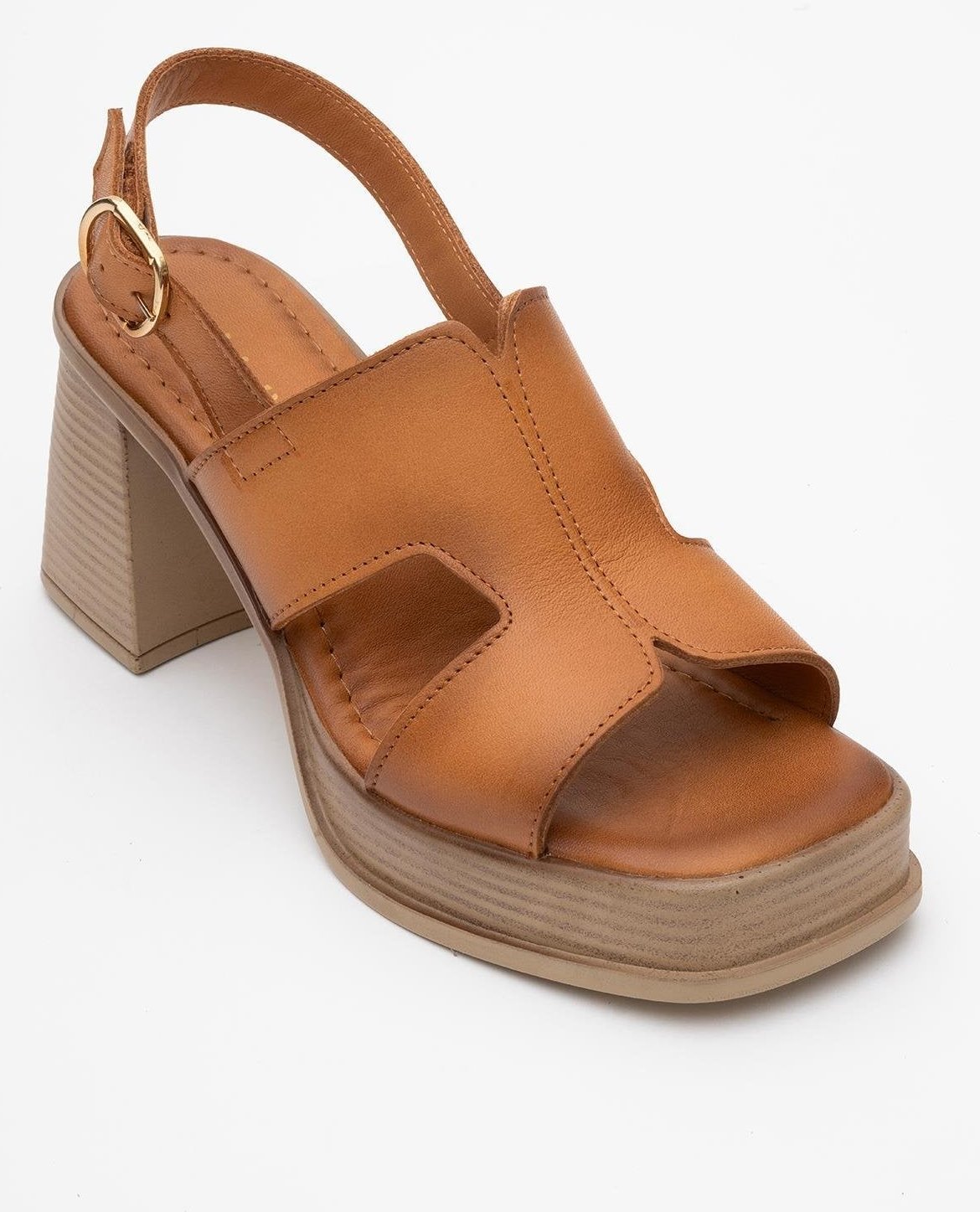 Zennia Leder Plateau Sandale (Women)