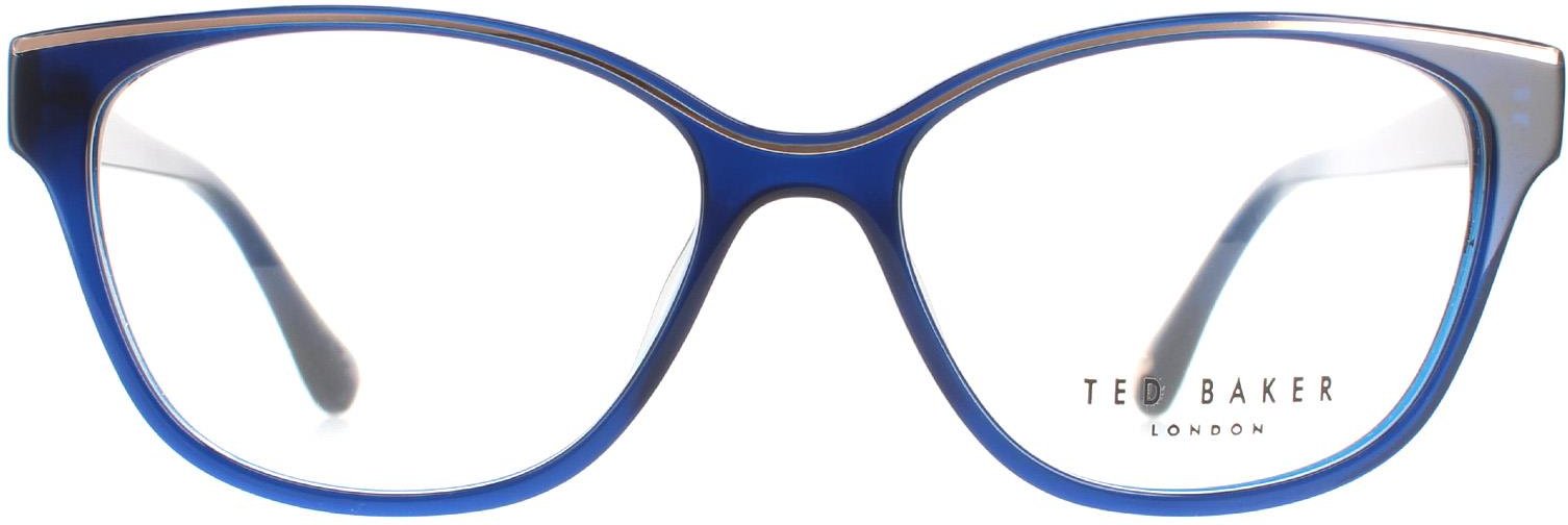 Thumbnail - TED BAKER Lunettes TB9164 Regan 608 Blue Opal and Gold Womens