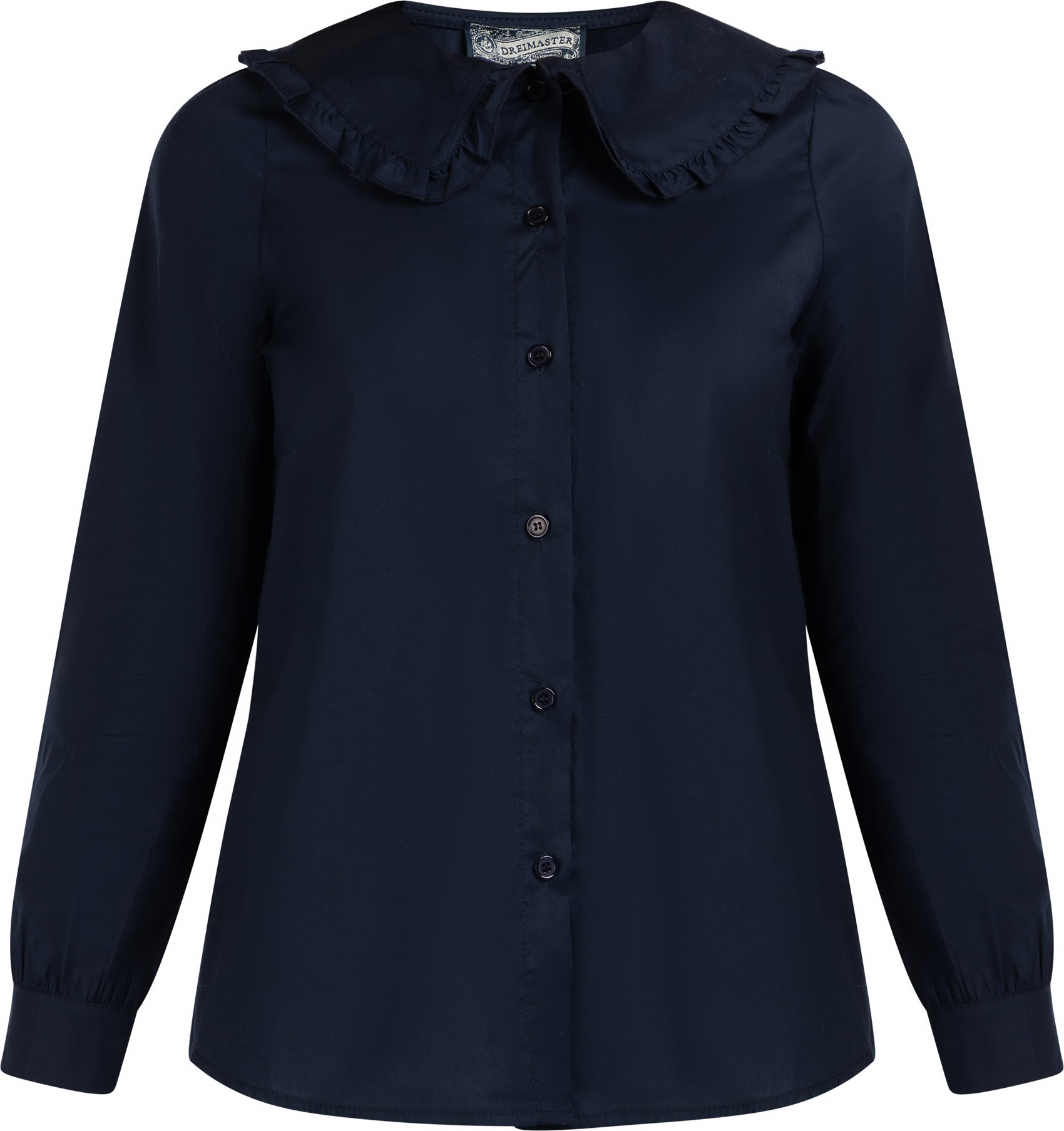 Dreimaster Bluse Damen Marine