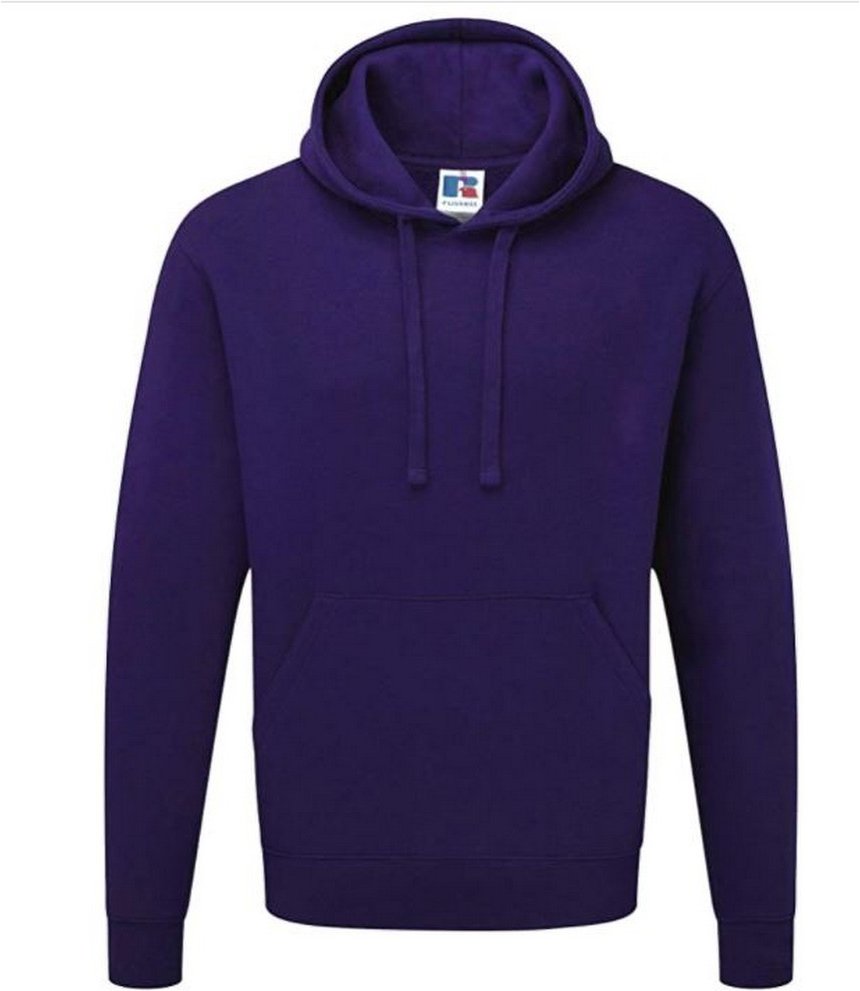 Russell Colour Herren Sweatshirt mit Kapuze (Lila)