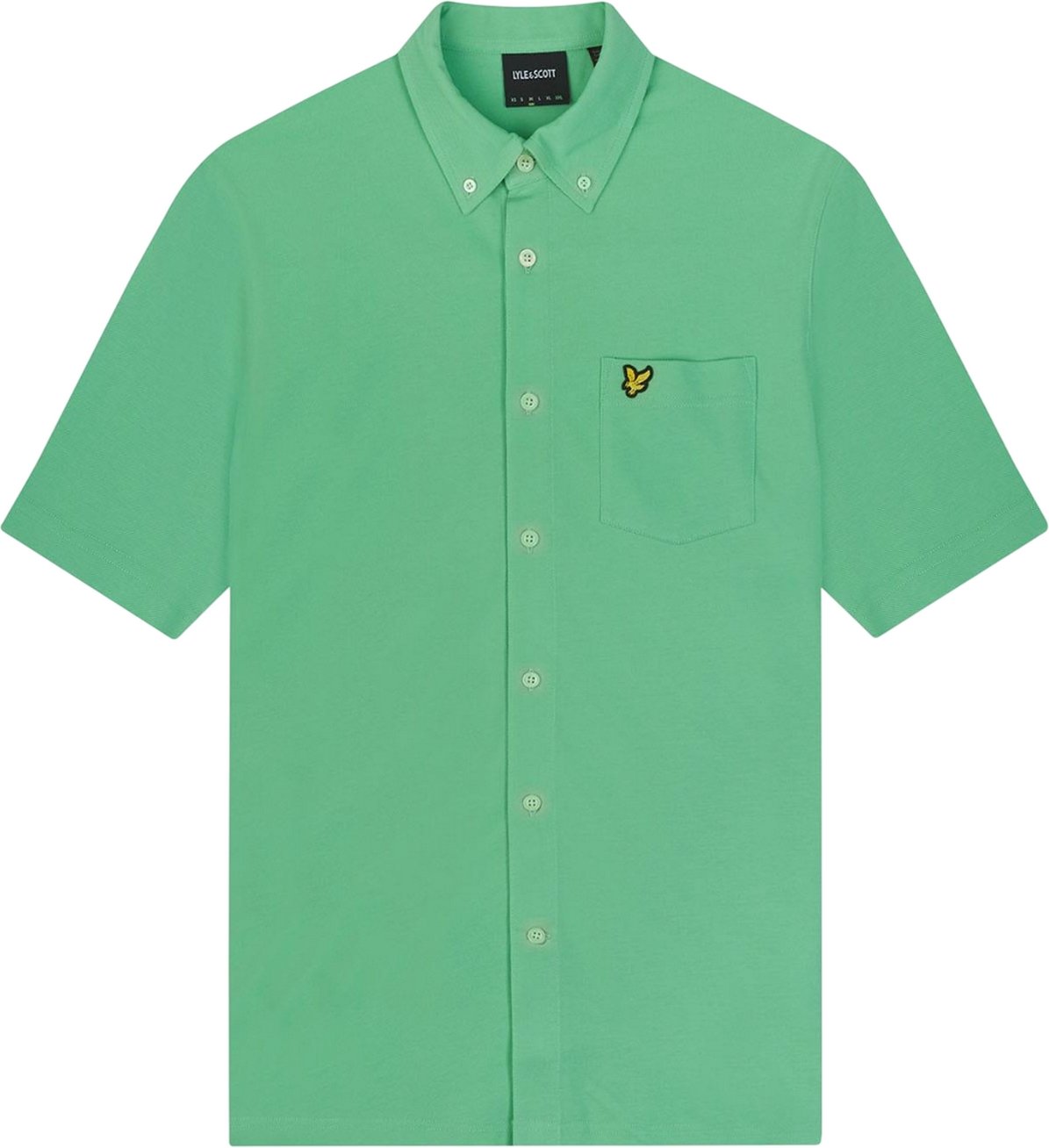 Lyle & Scott - Hemd für Herren kurzärmlig (Grün)