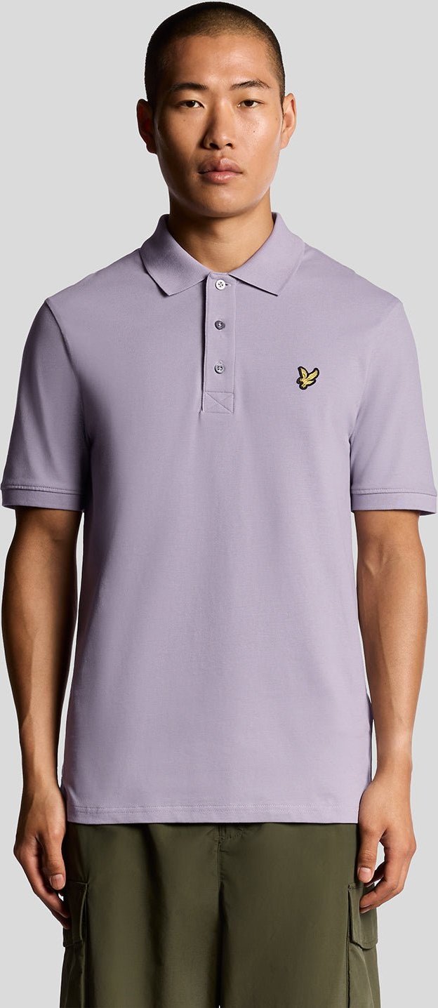 Lyle & Scott Baumwoll-Polohemd - Pink