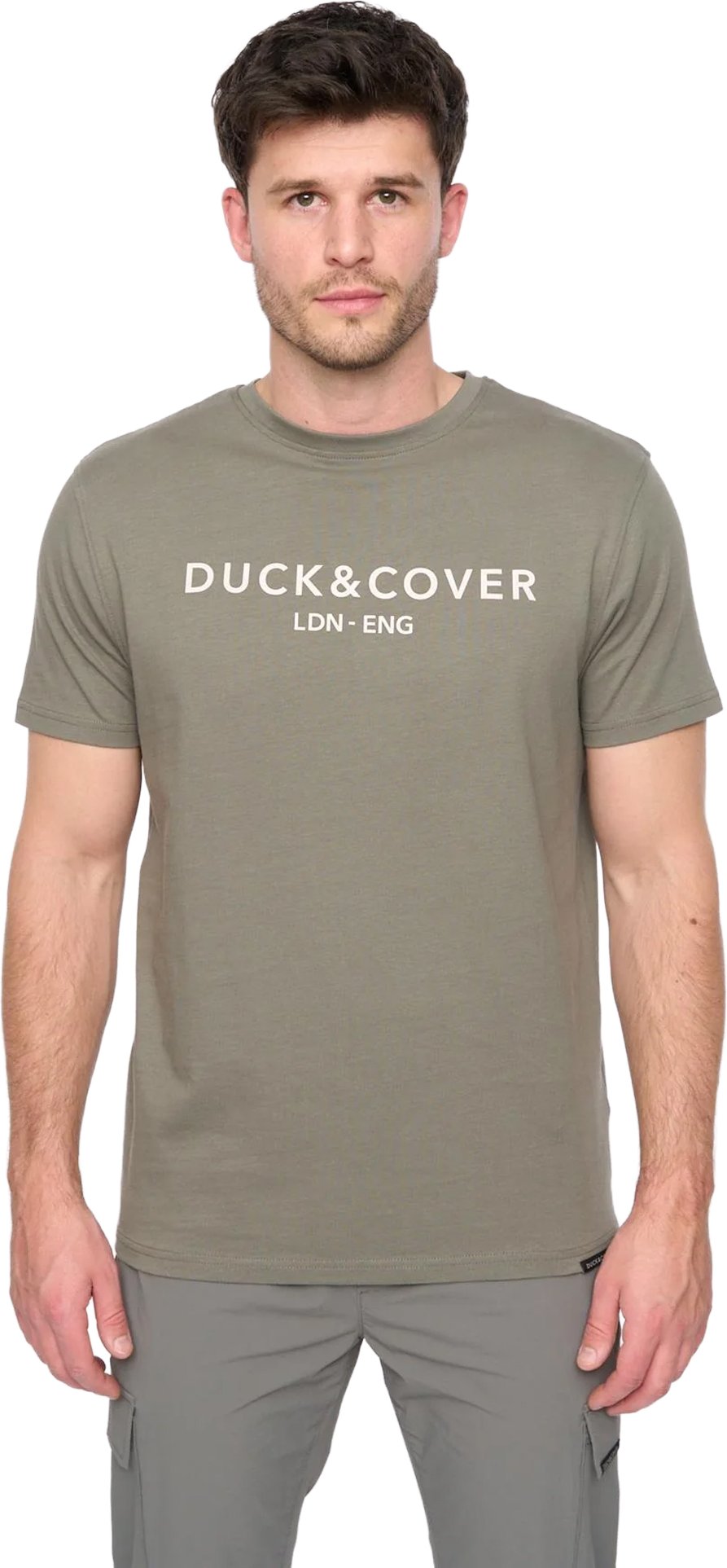 Duck and Cover - "Chamata" T-Shirt für Herren (Schiefergrün)