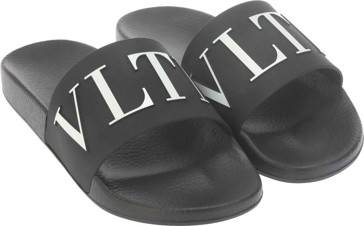 Herren Valentino Slipper in Schwarz