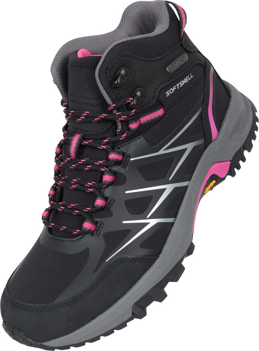 Mountain Warehouse Womens/Ladies Extreme Byzantine Vibram Wasserdichte Wanderschuhe (Schwarz)