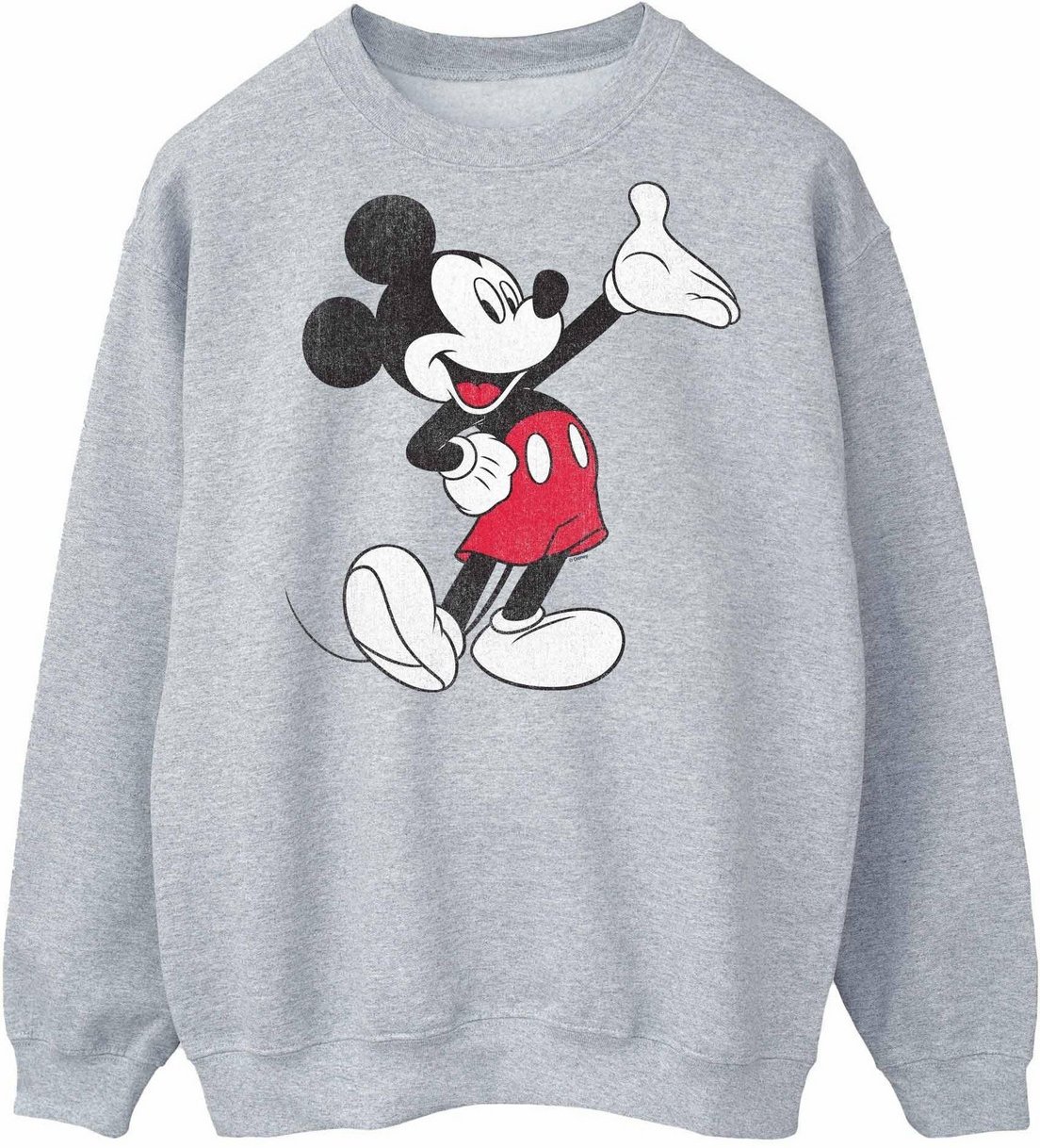 Disney - "Traditional Wave" Sweatshirt für Herren (Grau)