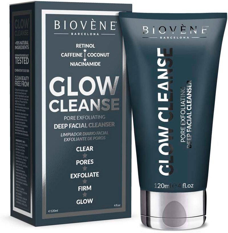 Glow Cleanse Pore Exfoliating Deep Facial Cleanser 120 ml