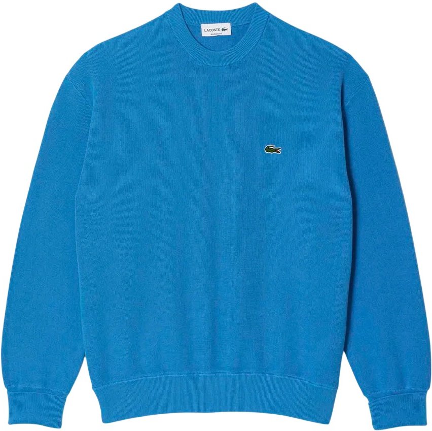 Lacoste - Sweatshirt Rundhalsausschnitt für Herren/Damen Unisex (Blau)