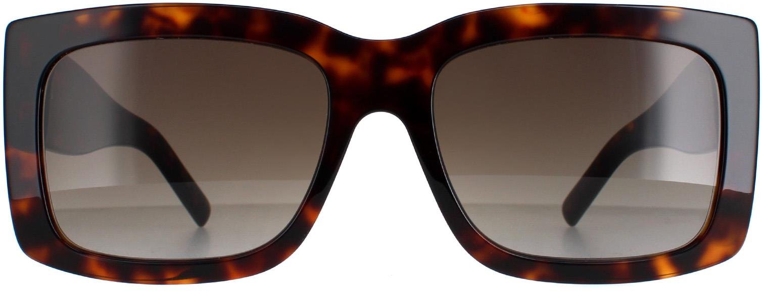 Hugo Boss Rectangle Damen Havanna Braun Gradient BOSS 1454/S