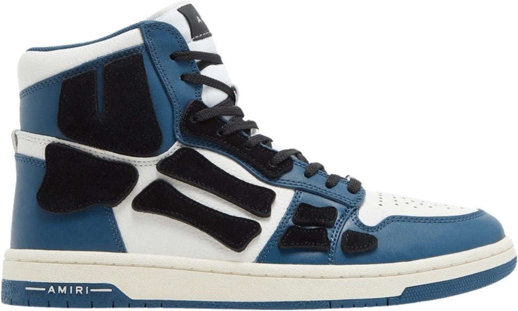Amiri Skel Top High-Top-Sneaker in Marineblau