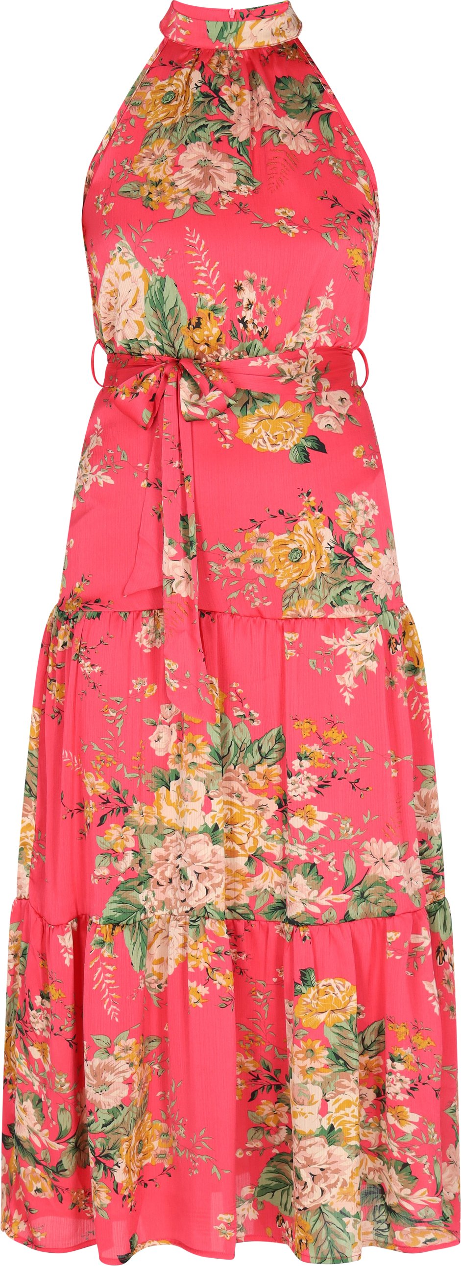 Faina Kleid Frauen rosa mehrfarbig