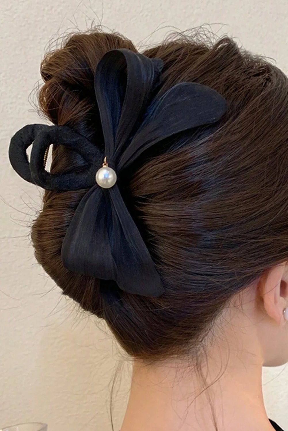 Perlen Schleifen Haarklammer