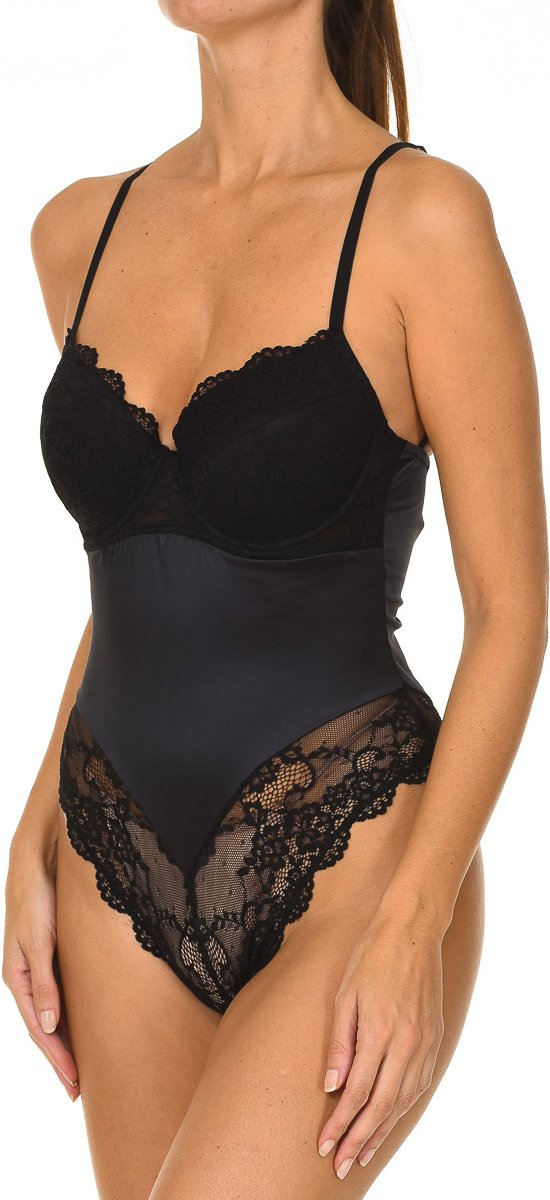 Thumbnail - Träger-Bodysuit mit Spitze