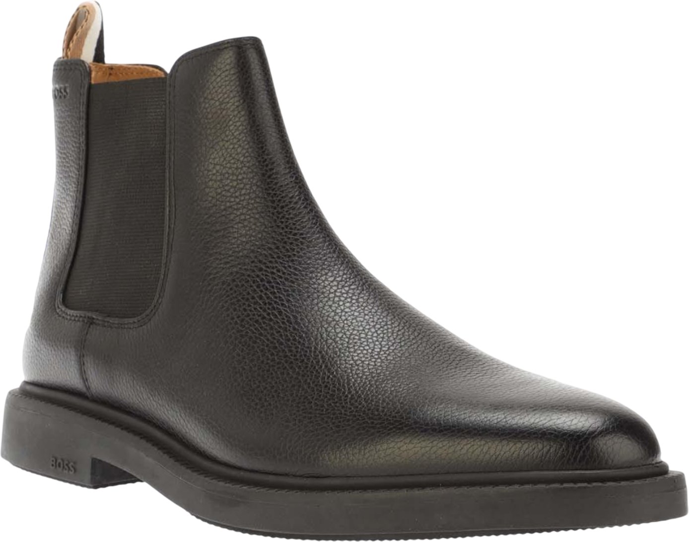 Thumbnail - Boss - Herren Stiefeletten "Larry", Leder (Schwarz)