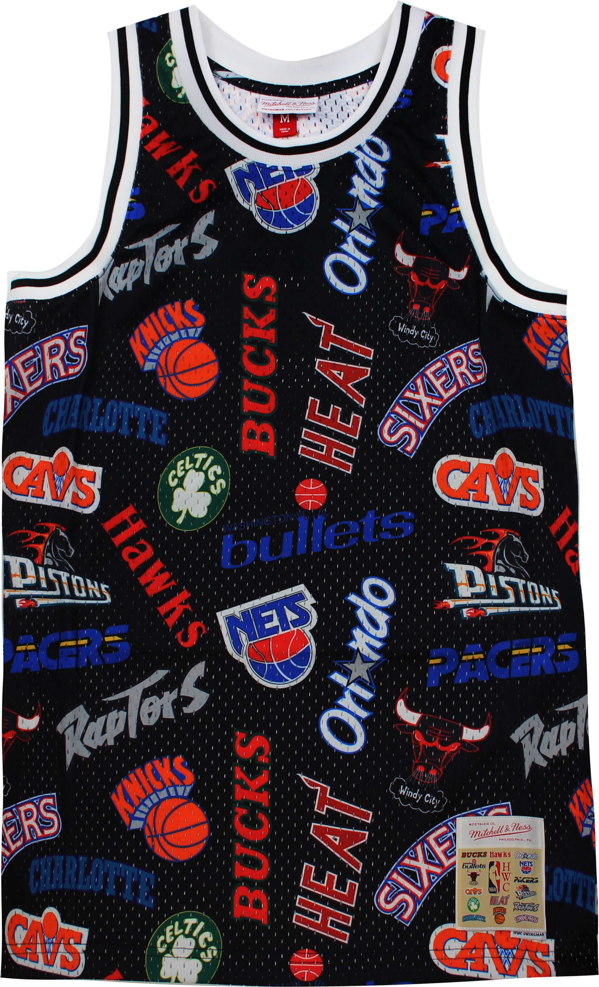 Mitchell & Ness überall im gesamten Eastern Swingman Mens Tanpop Top