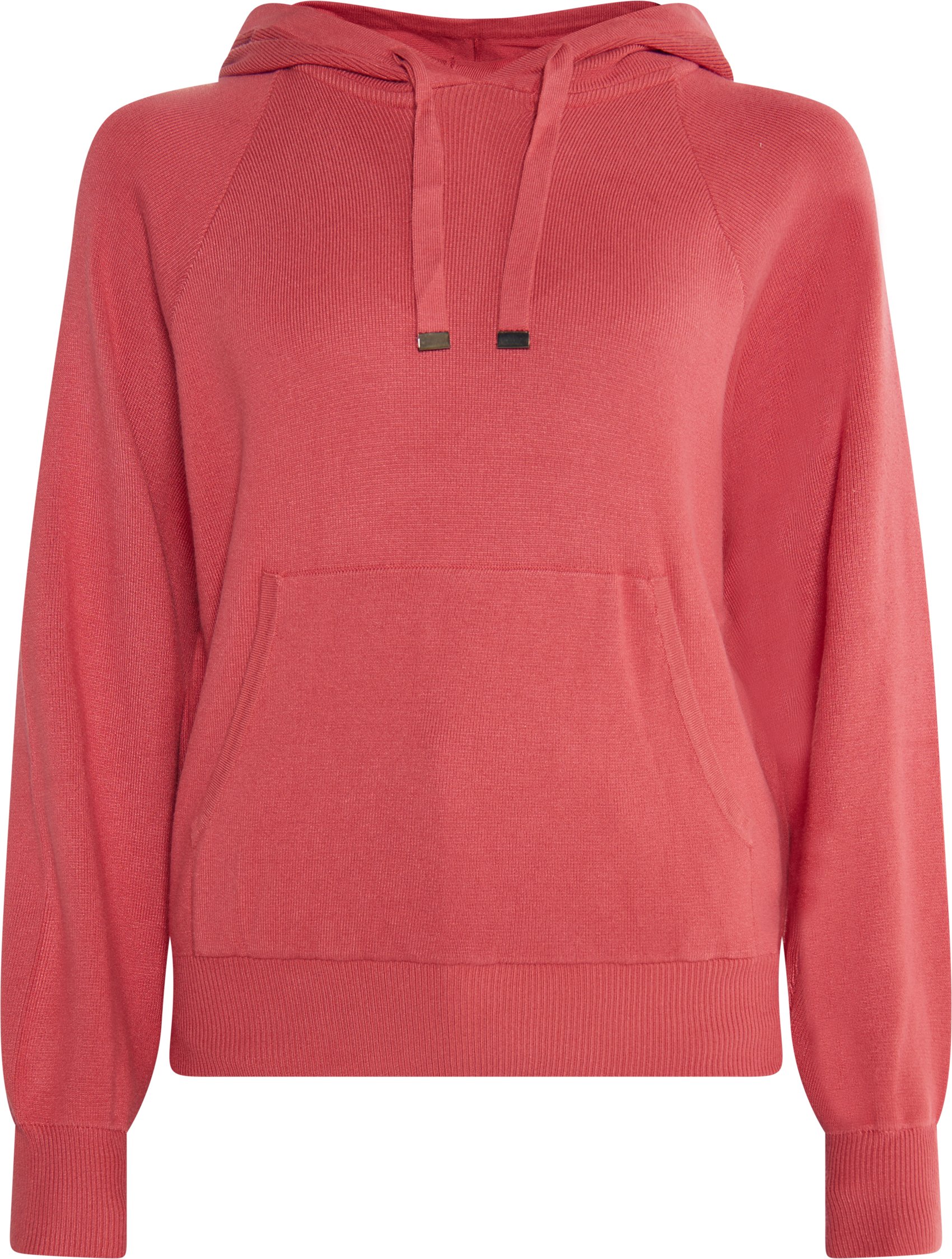 usha Strickhoodie Damen Vintage Rot
