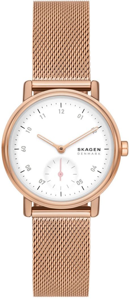 Skagen Kuppel Lille roségold Damen Armbanduhr SKW3099