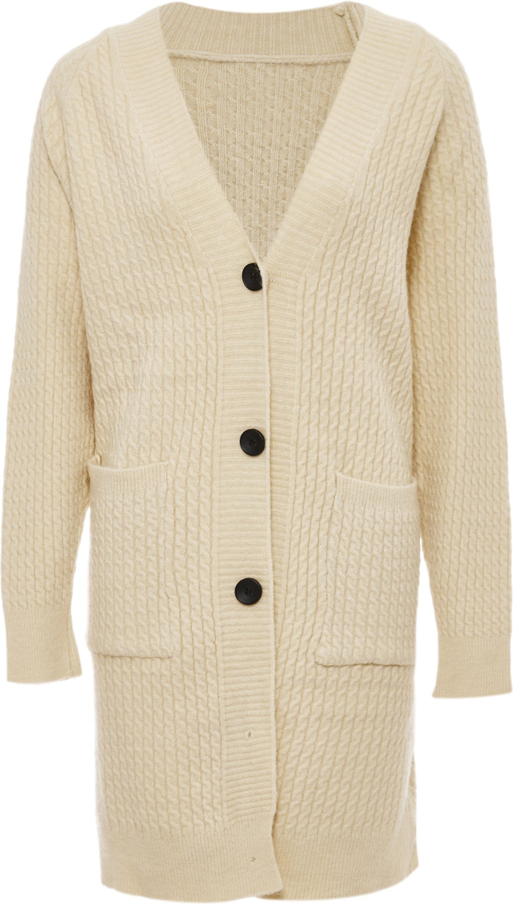RISA Strickjacke Damen Beige