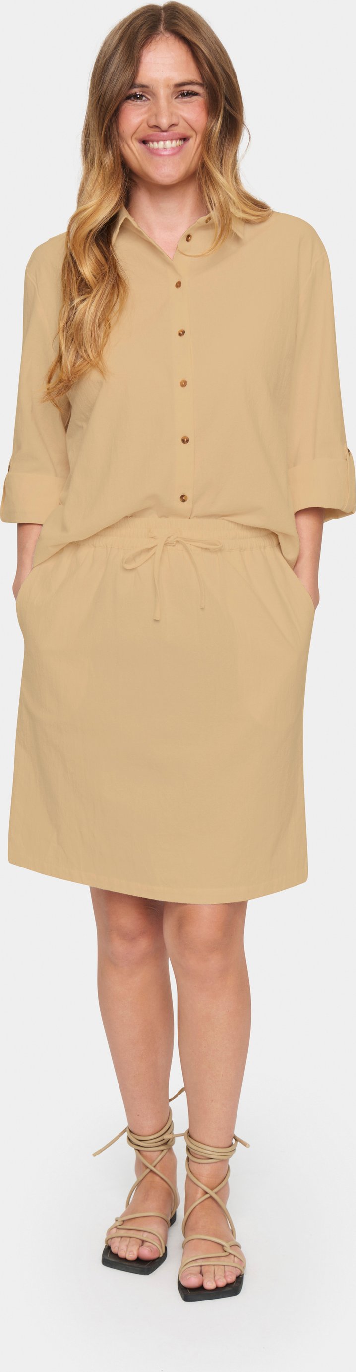 Rock Gerade Passform Croissant yellow