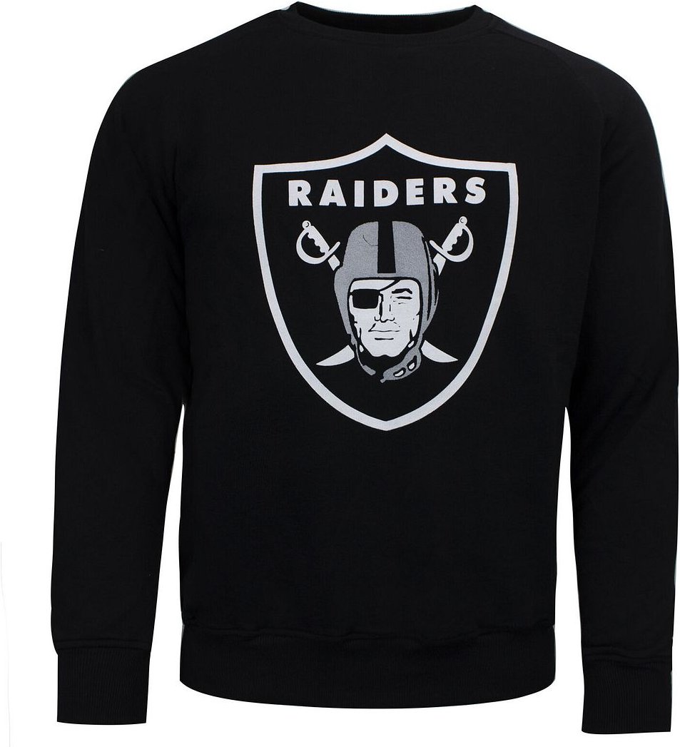 Fanatics Oakland Raiders Schwarzer Herrenpullover