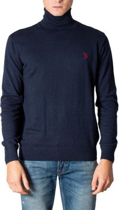 U.S. Polo Assn. Herren Strickwaren in Blau