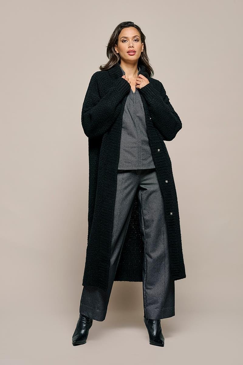 Evelyn Strickjacke Schwarz